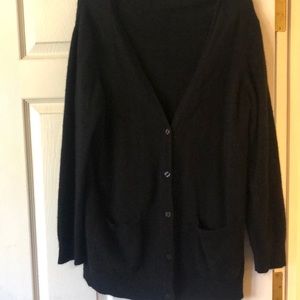 Cashmere addiction, 100% cashmere V neck button up cardigan sweater
